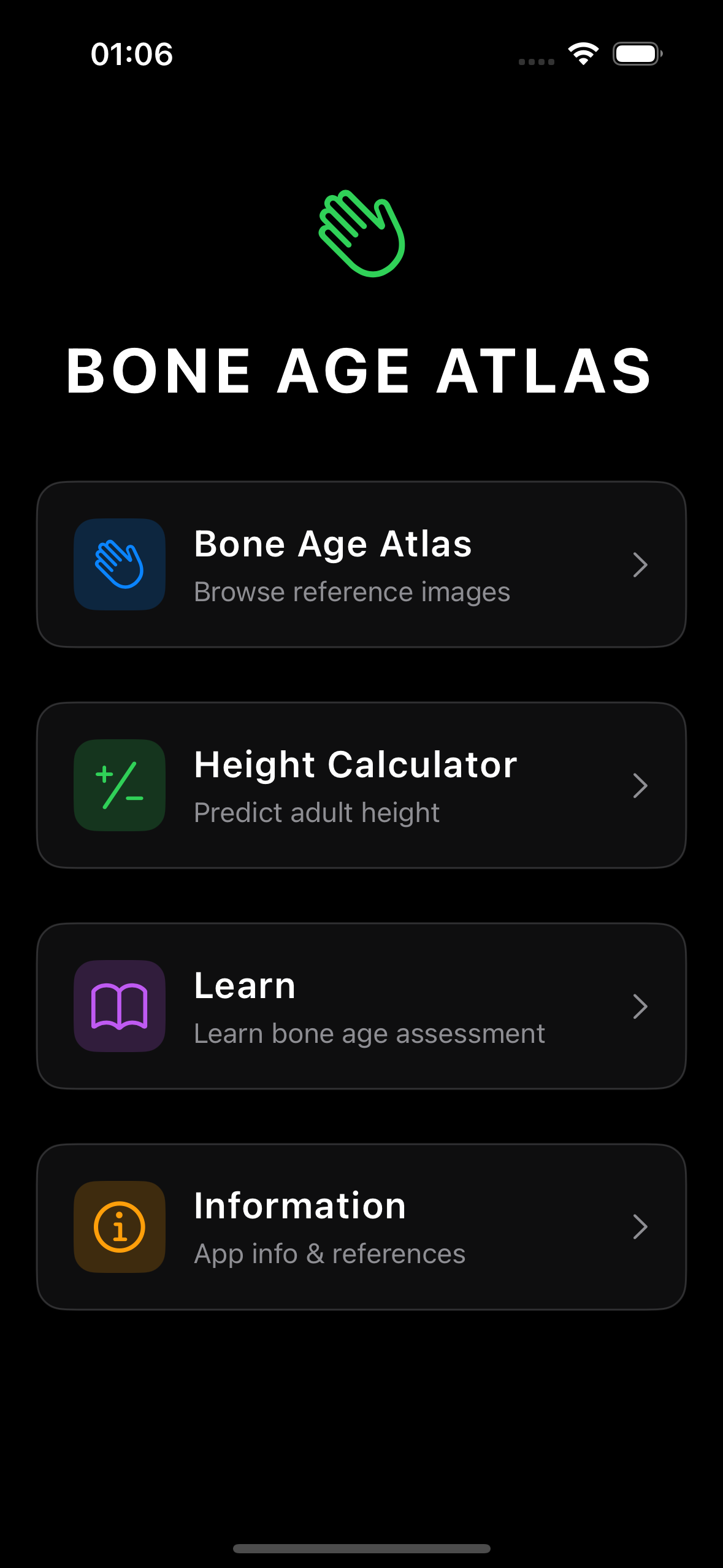 Easy Bone Age Atlas